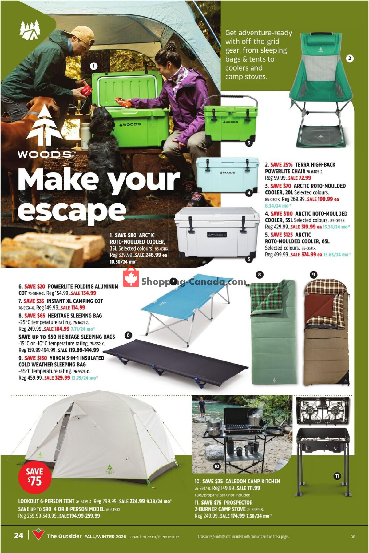 Canadian Tire flyer from Friday August 28, 2026 to Thursday September 17, 2026 - page 24