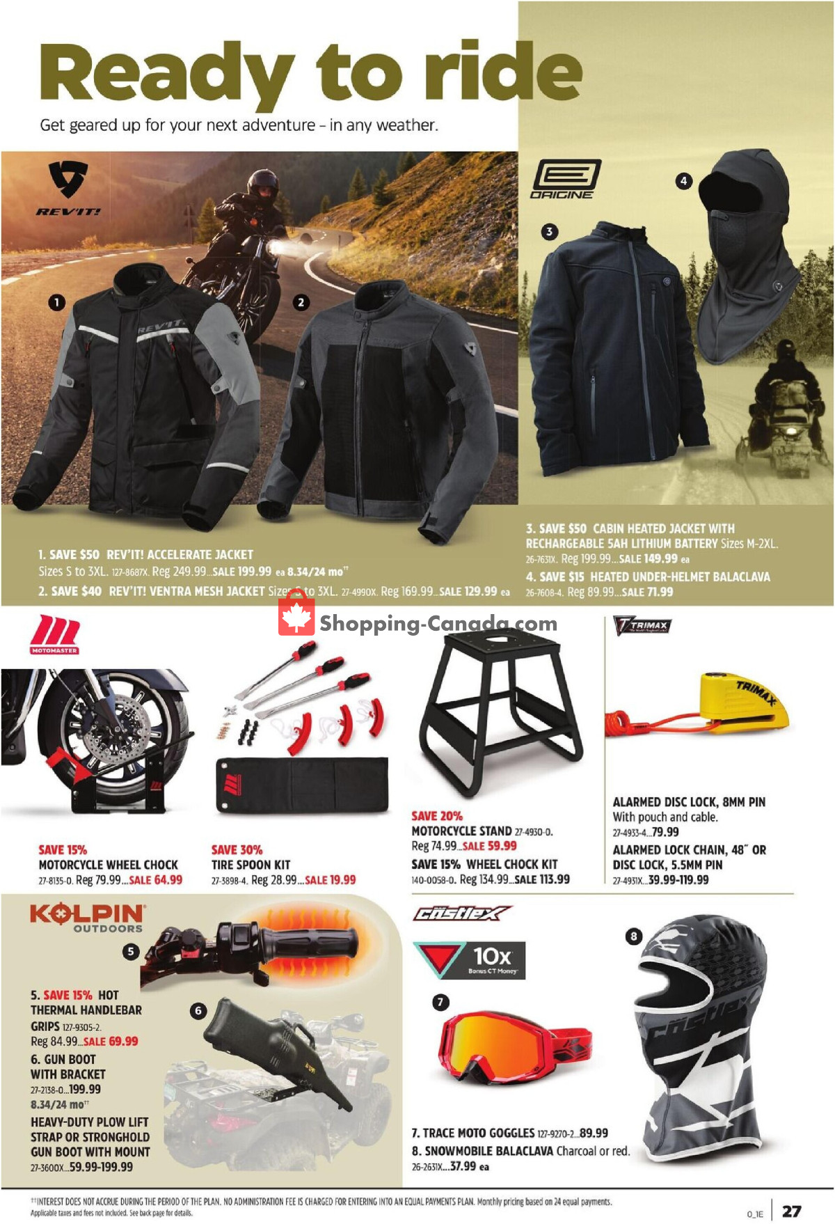 Canadian Tire flyer from Friday August 28, 2026 to Thursday September 17, 2026 - page 27