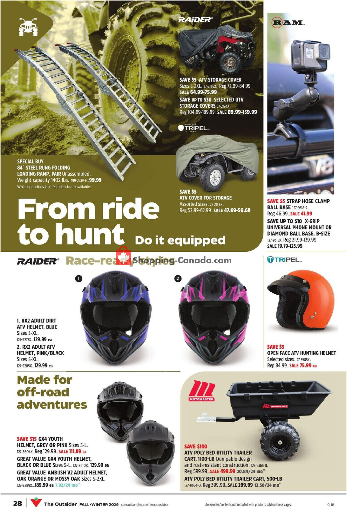 Canadian Tire flyer from Friday August 28, 2026 to Thursday September 17, 2026 - page 28
