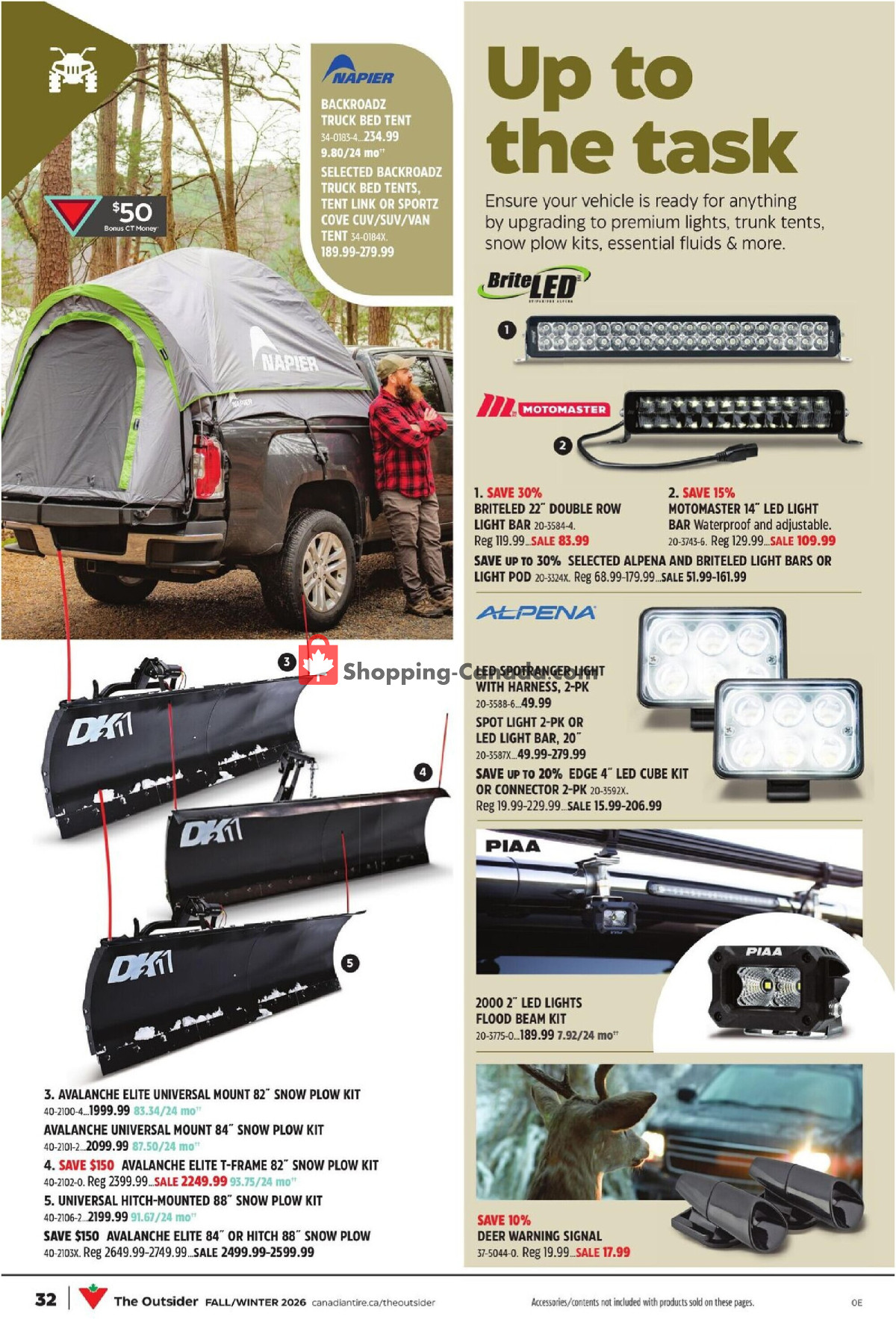 Canadian Tire flyer from Friday August 28, 2026 to Thursday September 17, 2026 - page 32