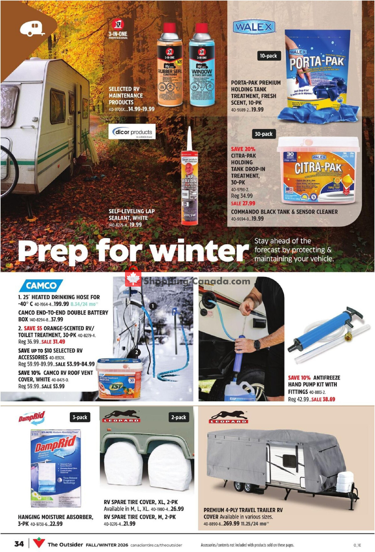 Canadian Tire flyer from Friday August 28, 2026 to Thursday September 17, 2026 - page 34