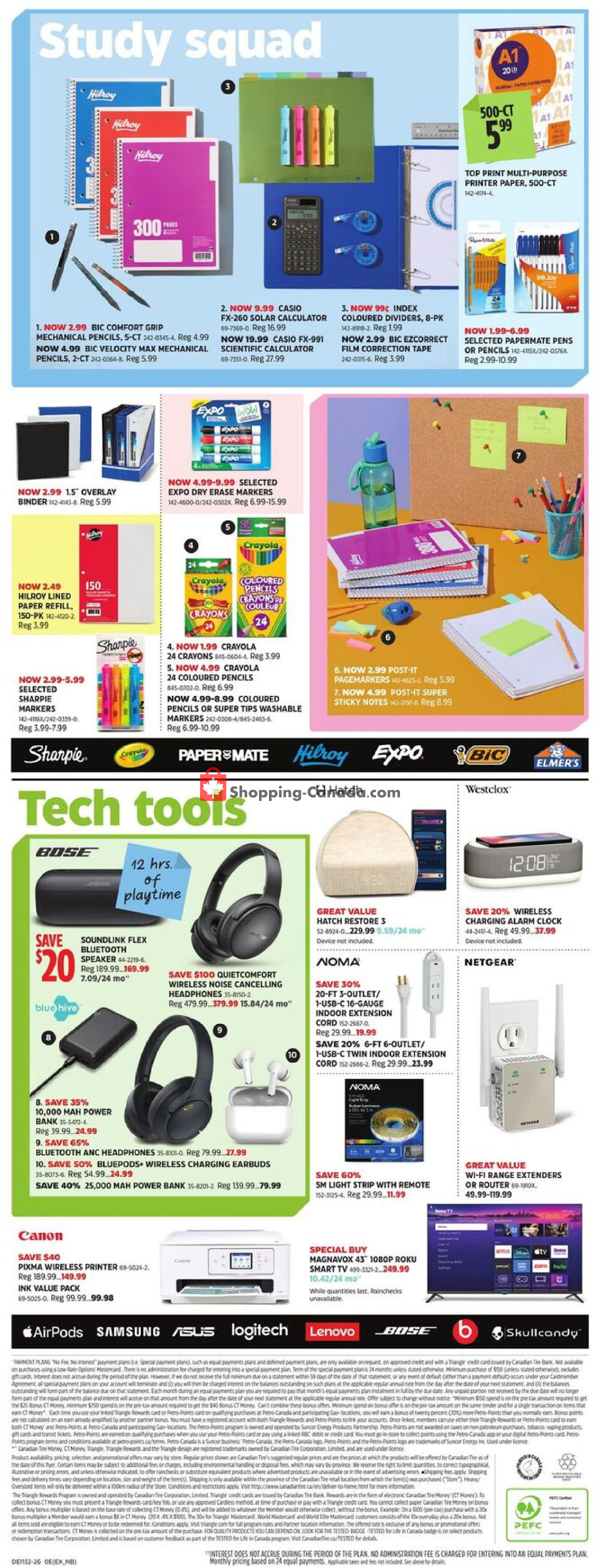 Canadian Tire flyer from Thursday August 6, 2026 to Thursday August 27, 2026 - page 15
