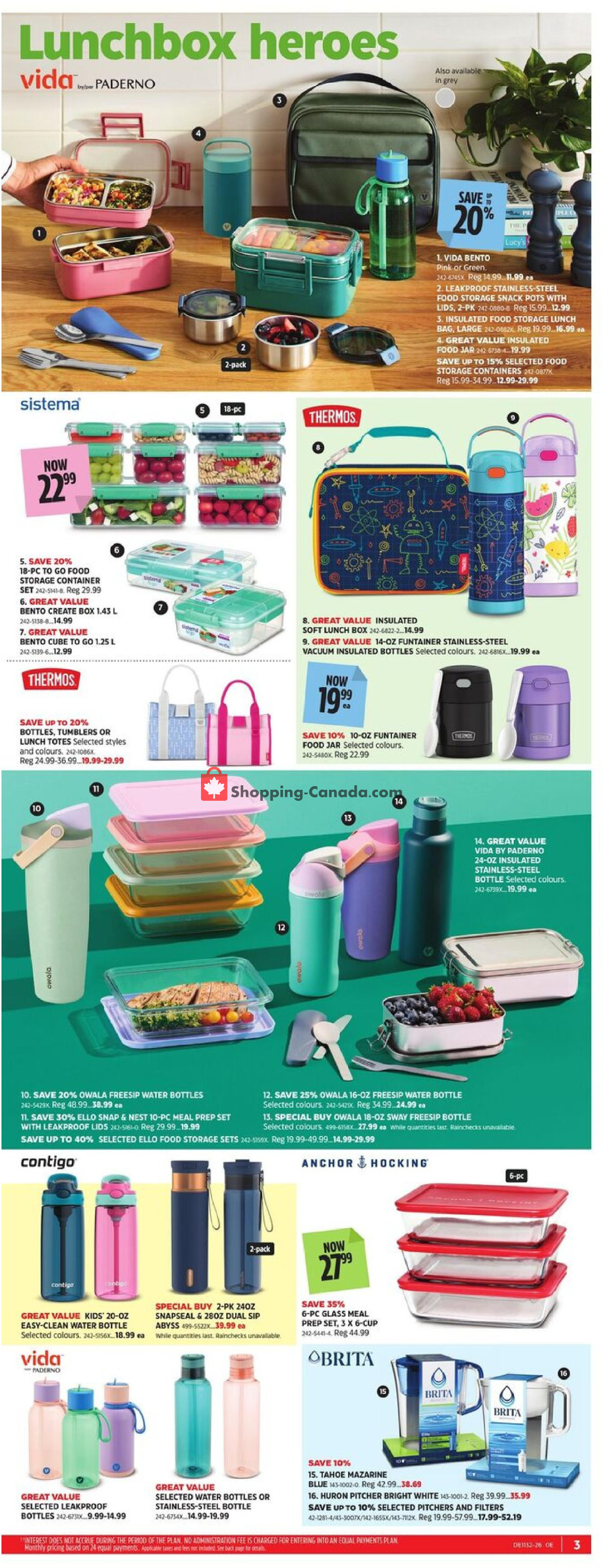 Canadian Tire flyer from Thursday August 6, 2026 to Thursday August 27, 2026 - page 3