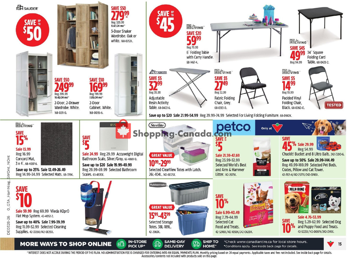 Canadian Tire flyer from Friday July 10, 2026 to Thursday July 16, 2026 - page 20