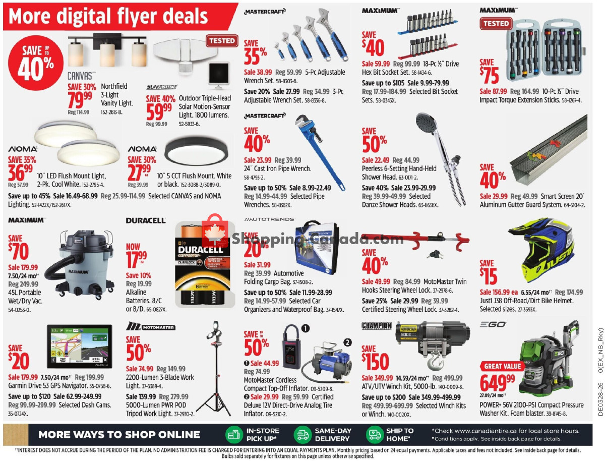 Canadian Tire flyer from Friday July 10, 2026 to Thursday July 16, 2026 - page 29
