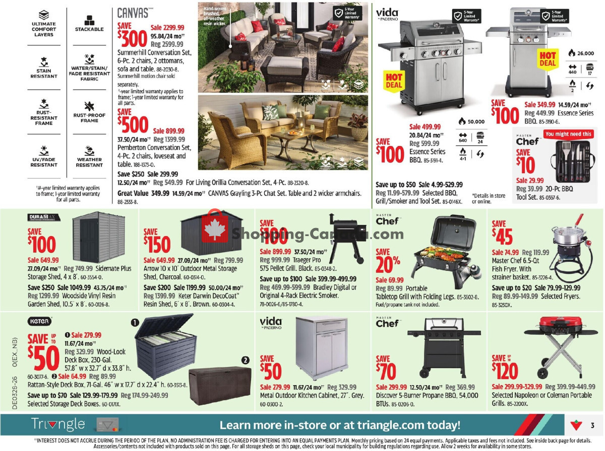 Canadian Tire flyer from Friday July 10, 2026 to Thursday July 16, 2026 - page 3