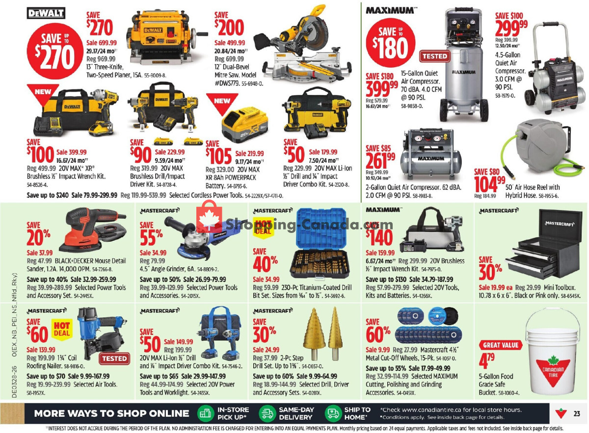 Canadian Tire flyer from Friday July 10, 2026 to Thursday July 16, 2026 - page 31