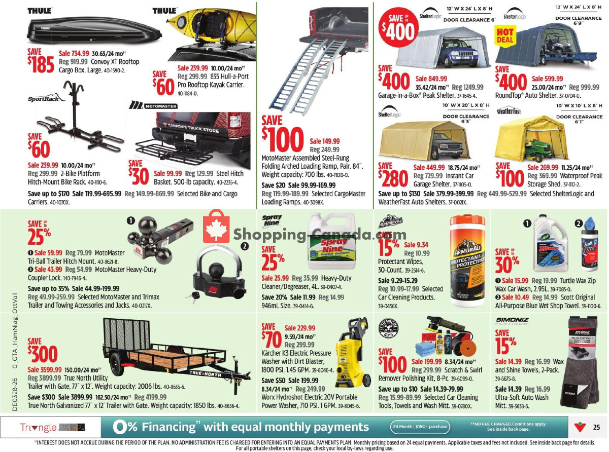 Canadian Tire flyer from Friday July 10, 2026 to Thursday July 16, 2026 - page 34