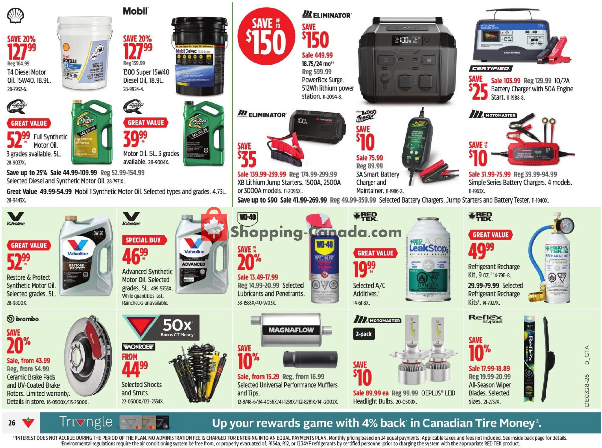 Canadian Tire flyer from Friday July 10, 2026 to Thursday July 16, 2026 - page 36