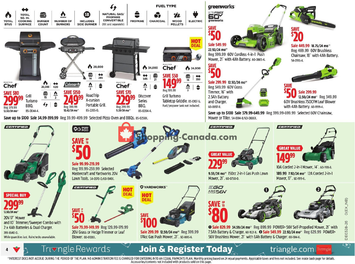 Canadian Tire flyer from Friday July 10, 2026 to Thursday July 16, 2026 - page 4