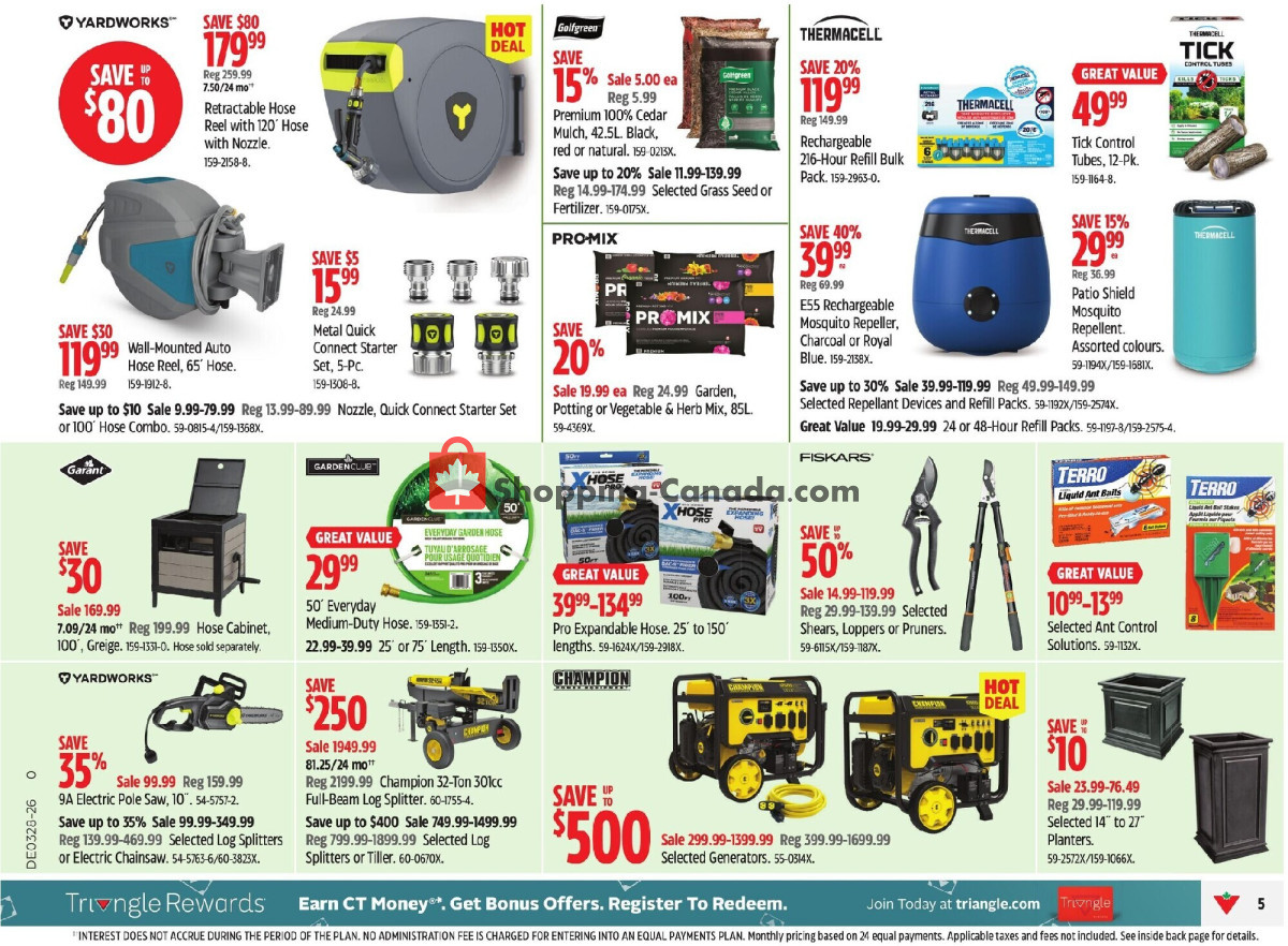 Canadian Tire flyer from Friday July 10, 2026 to Thursday July 16, 2026 - page 5