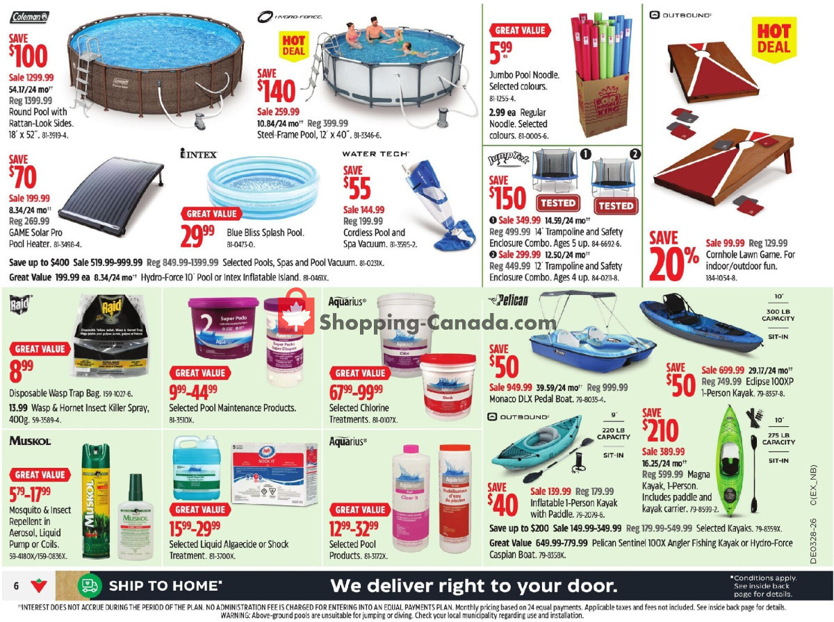 Canadian Tire flyer from Friday July 10, 2026 to Thursday July 16, 2026 - page 6