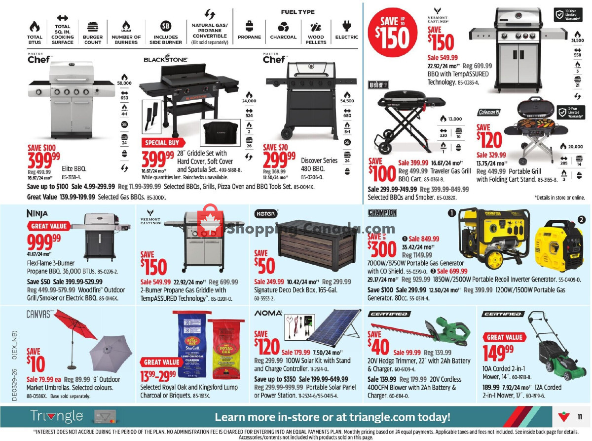 Canadian Tire flyer from Friday July 17, 2026 to Thursday July 23, 2026 - page 13