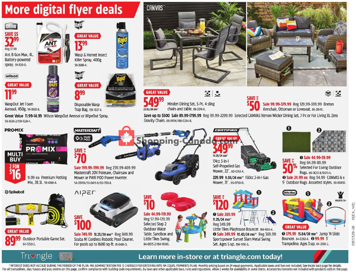 Canadian Tire flyer from Friday July 17, 2026 to Thursday July 23, 2026 - page 14