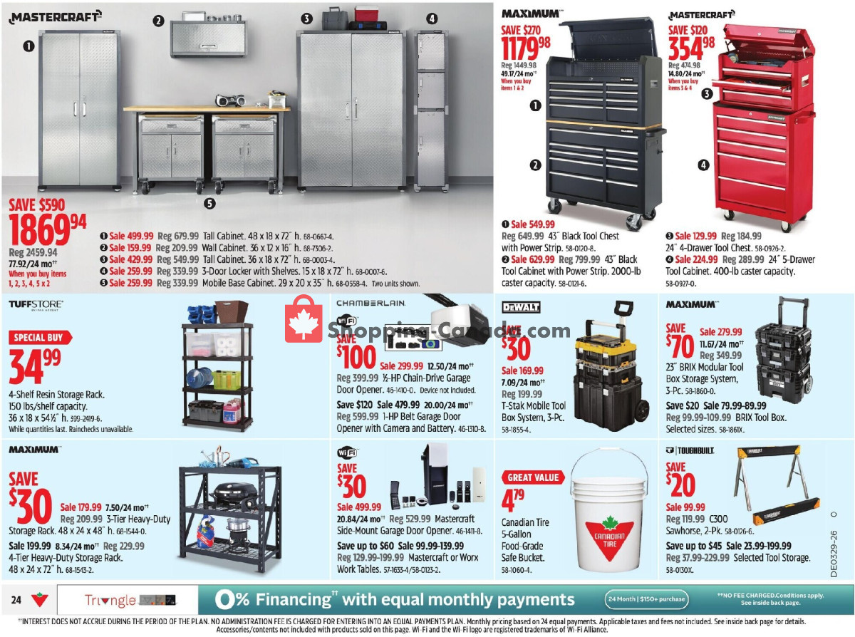 Canadian Tire flyer from Friday July 17, 2026 to Thursday July 23, 2026 - page 29
