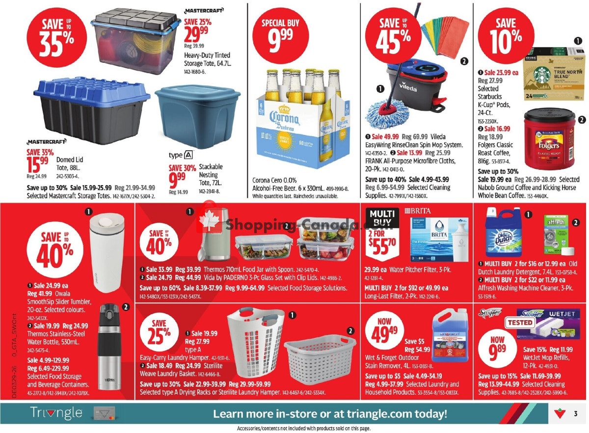 Canadian Tire flyer from Friday July 17, 2026 to Thursday July 23, 2026 - page 3
