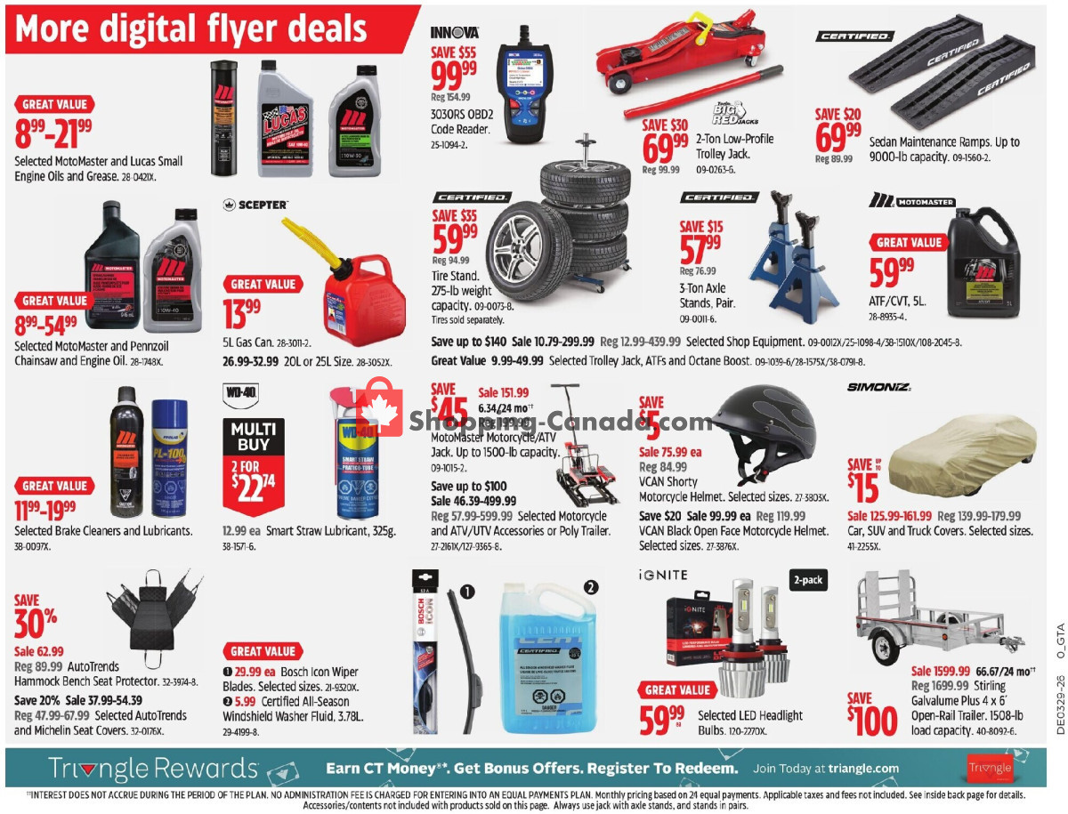 Canadian Tire flyer from Friday July 17, 2026 to Thursday July 23, 2026 - page 31