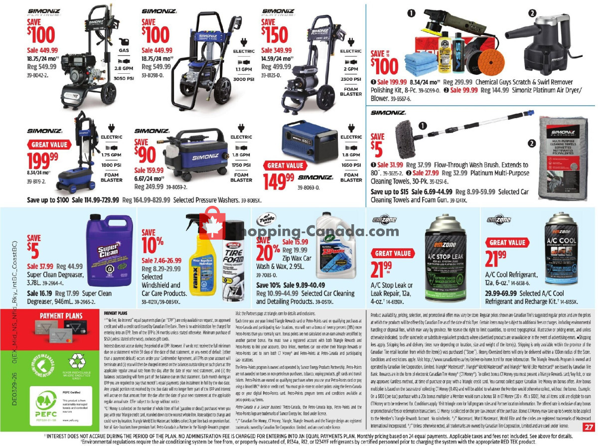 Canadian Tire flyer from Friday July 17, 2026 to Thursday July 23, 2026 - page 33