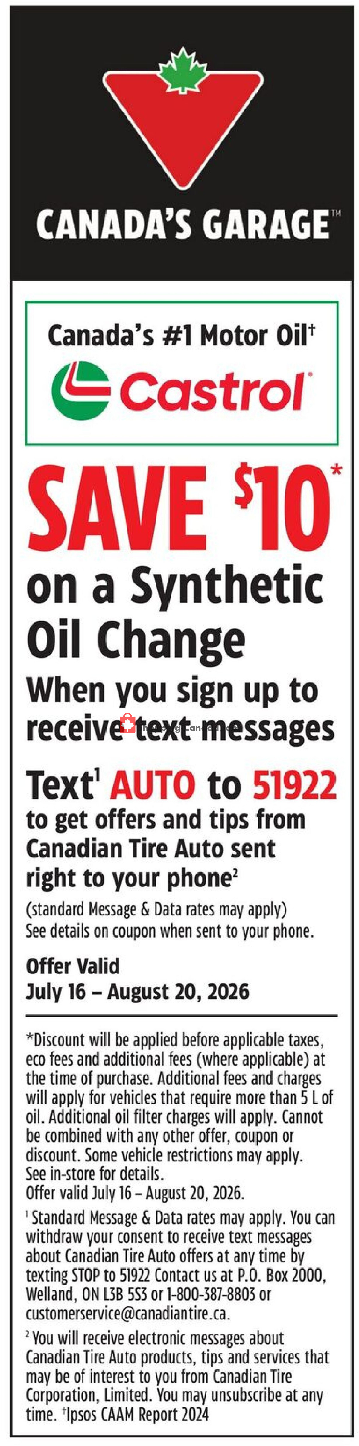 Canadian Tire flyer from Friday July 17, 2026 to Thursday July 23, 2026 - page 34