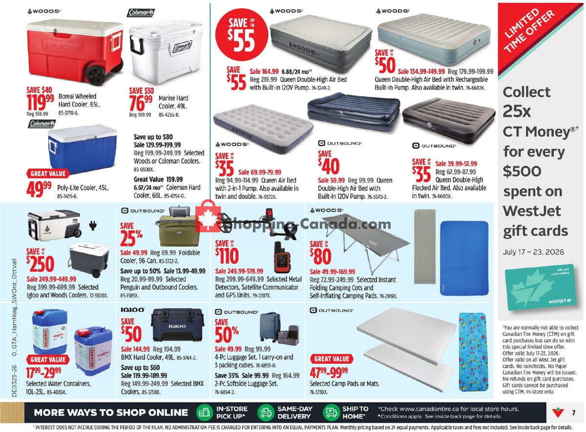 Canadian Tire flyer from Friday July 17, 2026 to Thursday July 23, 2026 - page 8