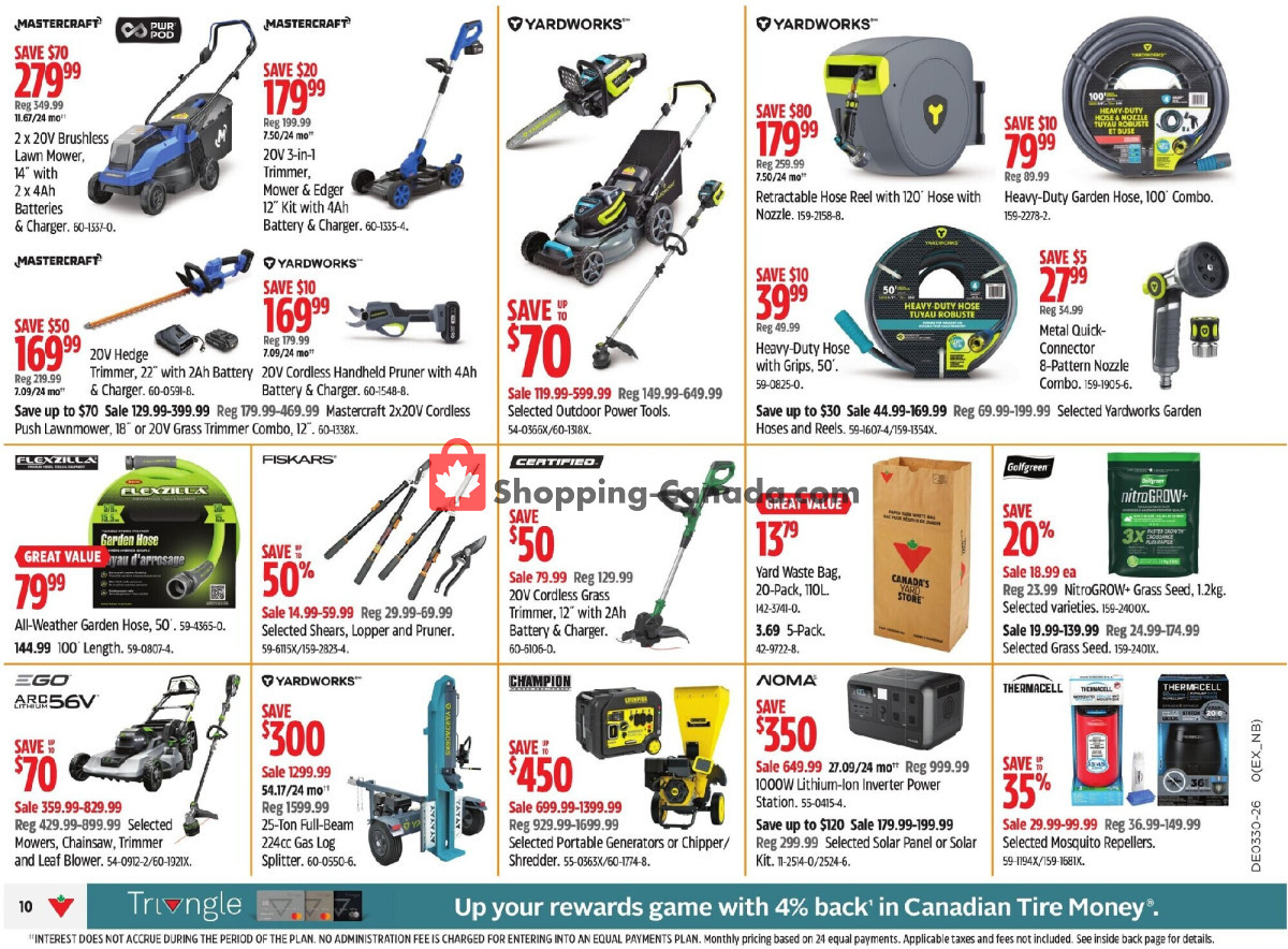 Canadian Tire flyer from Friday July 24, 2026 to Thursday July 30, 2026 - page 14