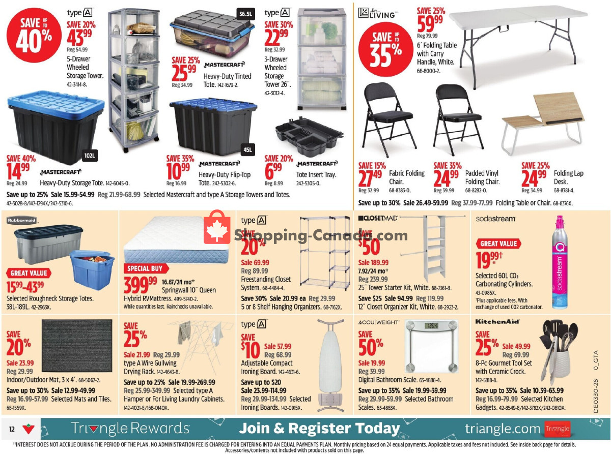 Canadian Tire flyer from Friday July 24, 2026 to Thursday July 30, 2026 - page 17
