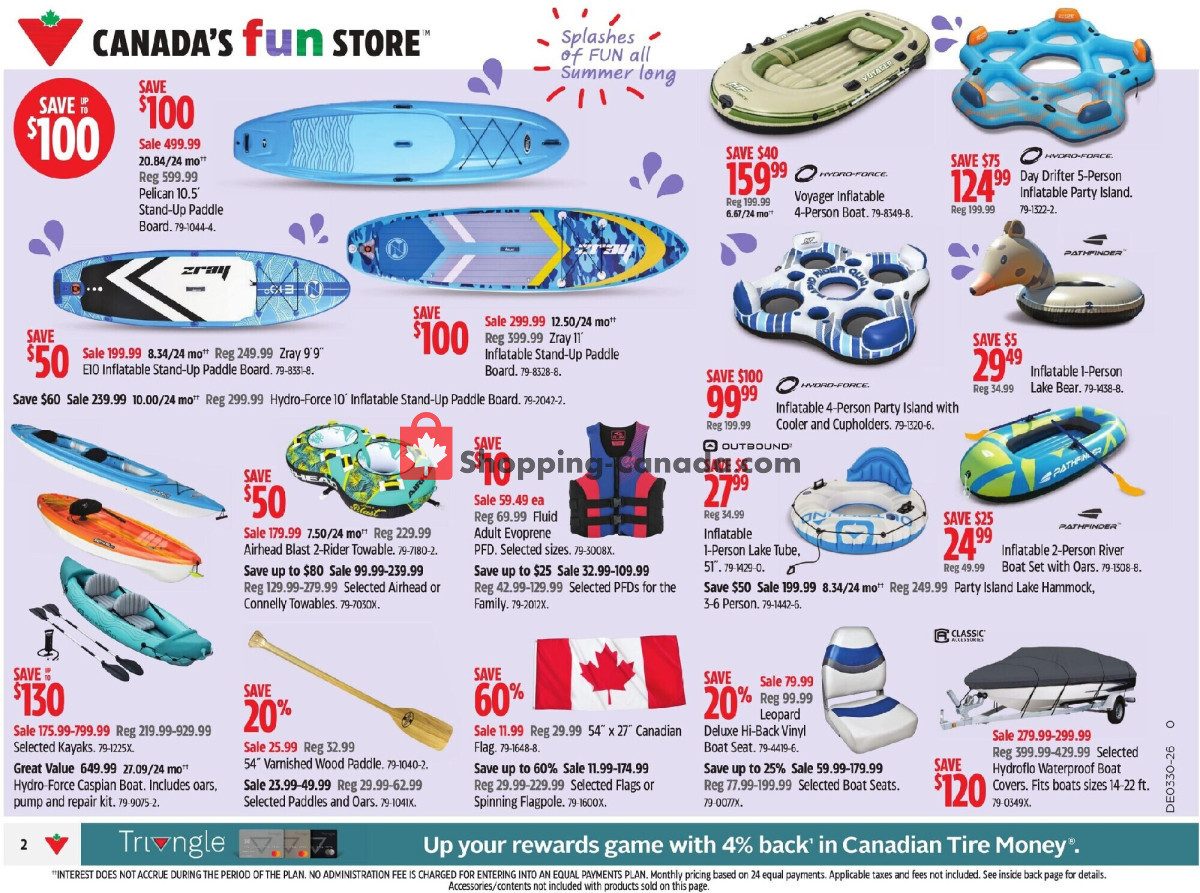 Canadian Tire flyer from Friday July 24, 2026 to Thursday July 30, 2026 - page 4
