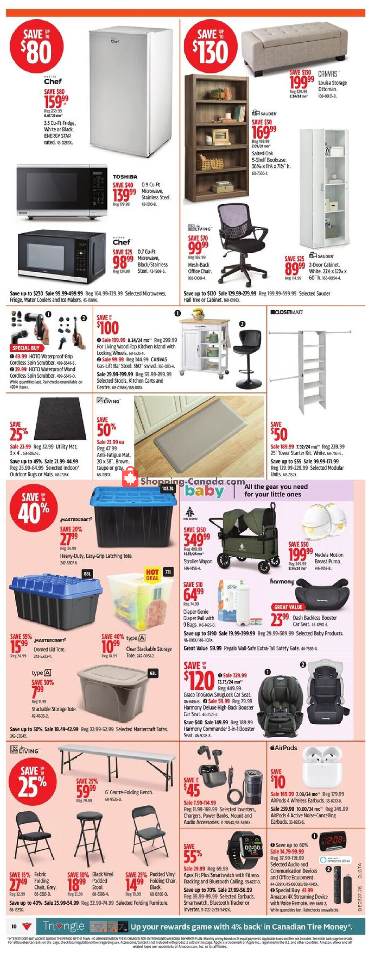 Canadian Tire flyer from Friday July 3, 2026 to Thursday July 9, 2026 - page 10