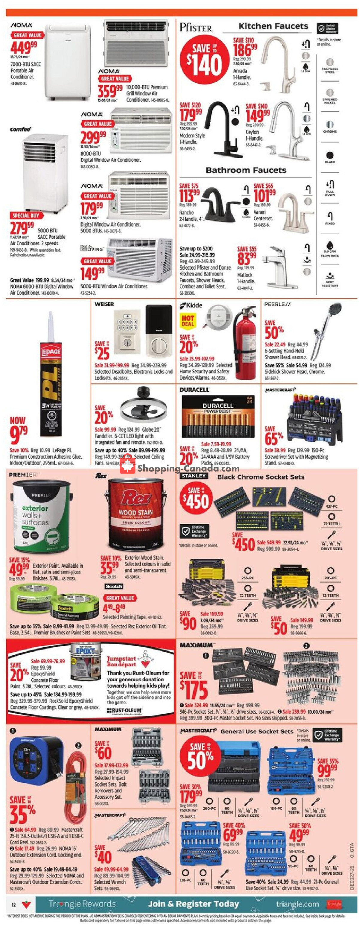 Canadian Tire flyer from Friday July 3, 2026 to Thursday July 9, 2026 - page 12