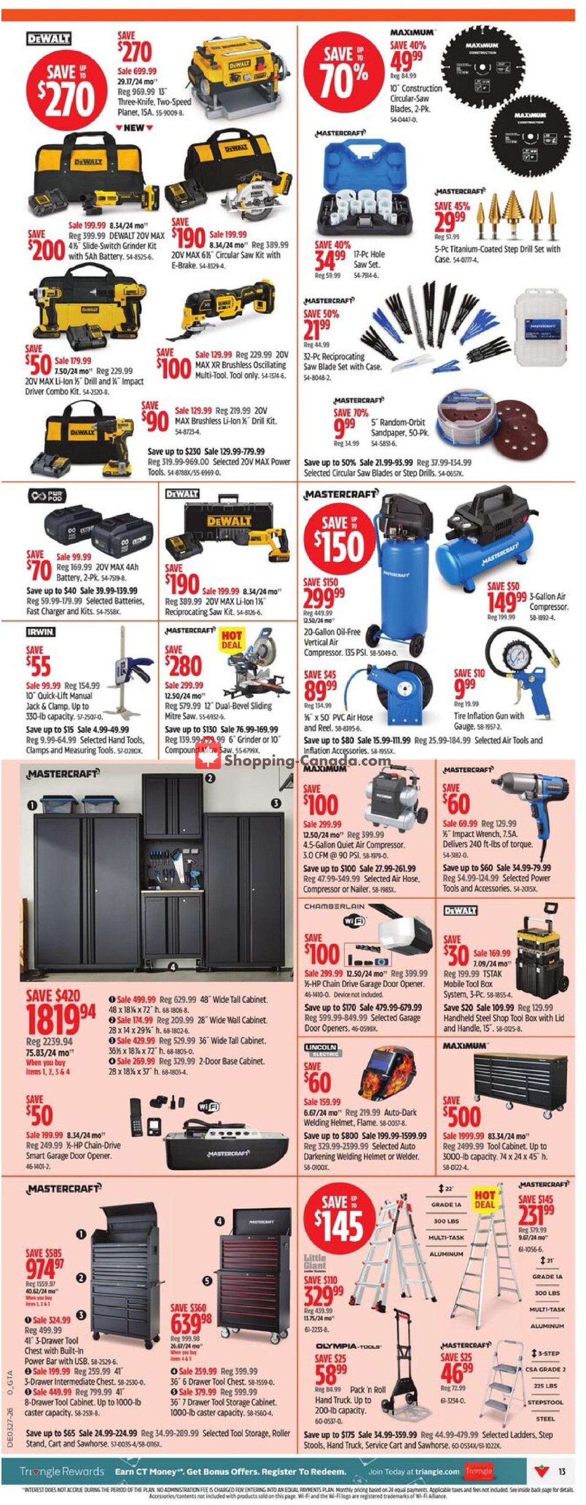 Canadian Tire flyer from Friday July 3, 2026 to Thursday July 9, 2026 - page 13
