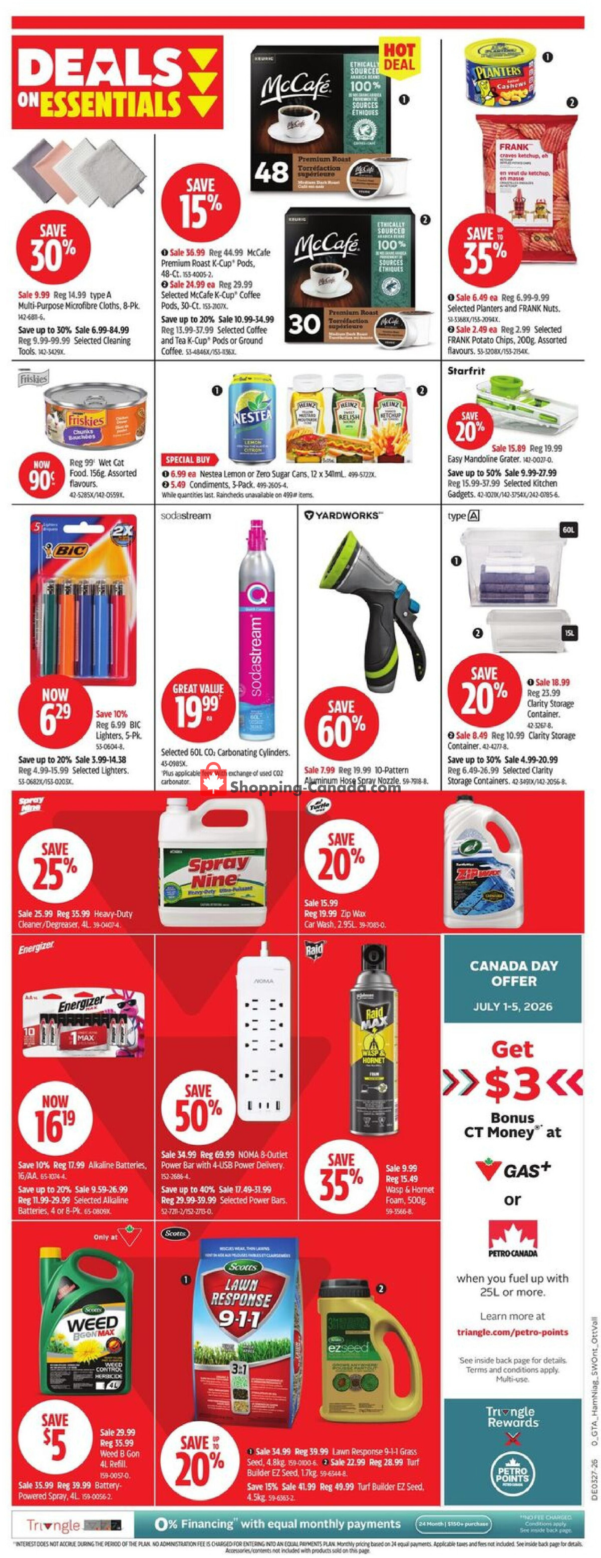 Canadian Tire flyer from Friday July 3, 2026 to Thursday July 9, 2026 - page 16