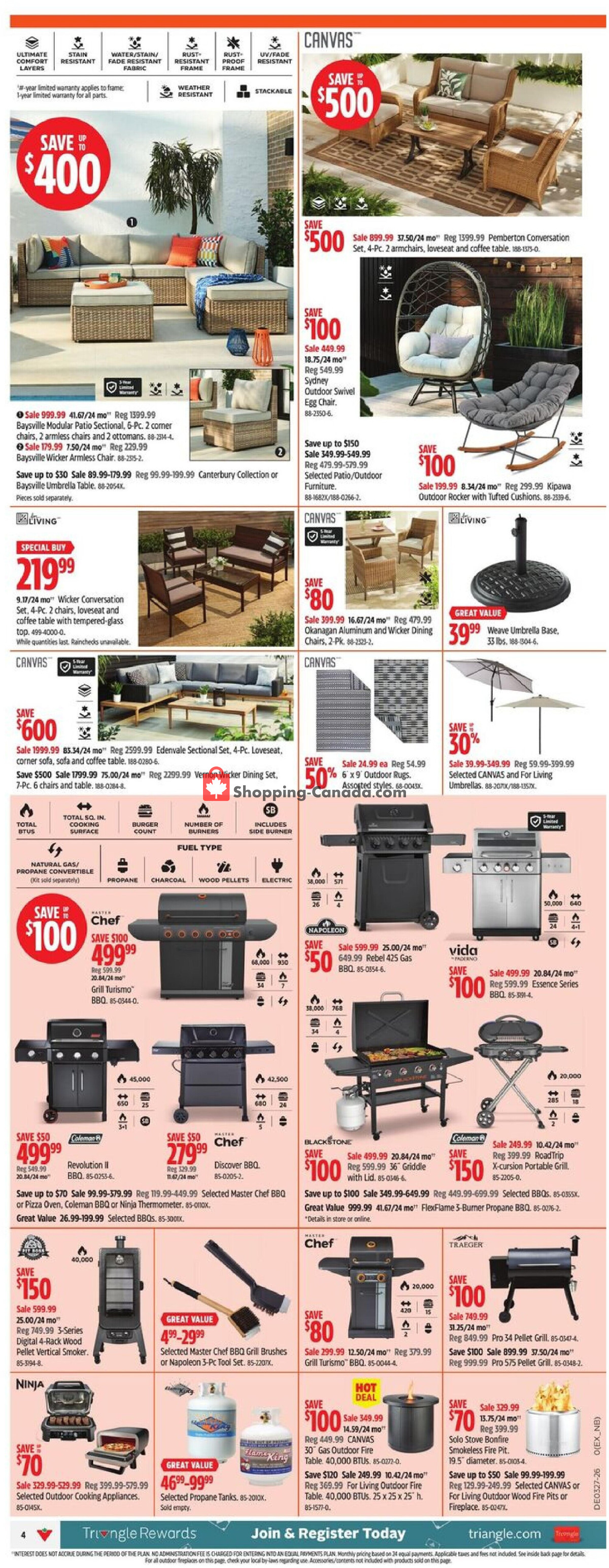 Canadian Tire flyer from Friday July 3, 2026 to Thursday July 9, 2026 - page 4