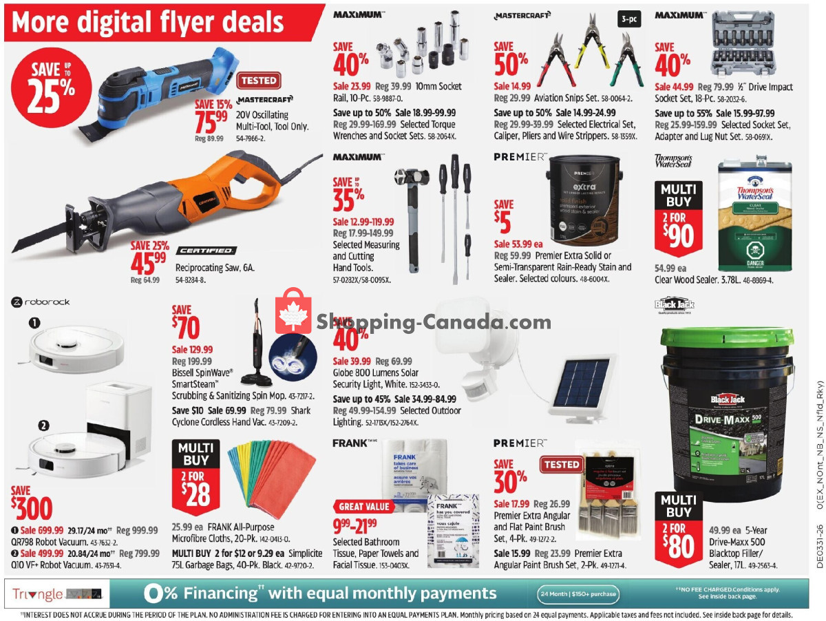 Canadian Tire flyer from Friday July 31, 2026 to Thursday August 6, 2026 - page 23
