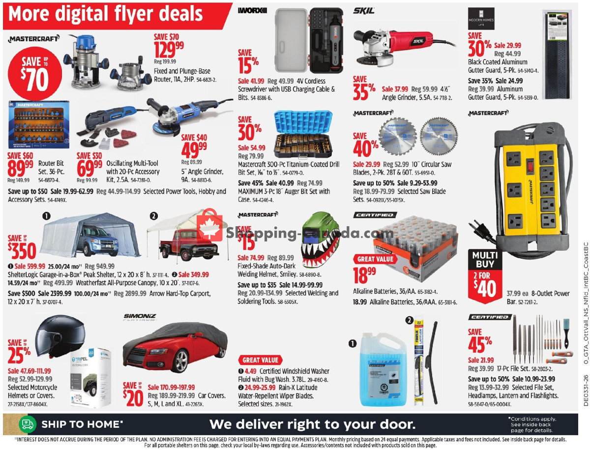 Canadian Tire flyer from Friday July 31, 2026 to Thursday August 6, 2026 - page 25