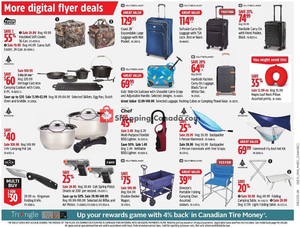 Canadian Tire flyer from Friday July 31, 2026 to Thursday August 6, 2026 - page 36