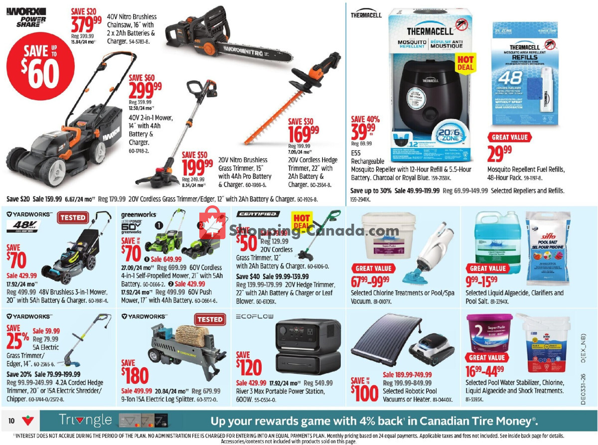 Canadian Tire flyer from Friday July 31, 2026 to Thursday August 6, 2026 - page 40
