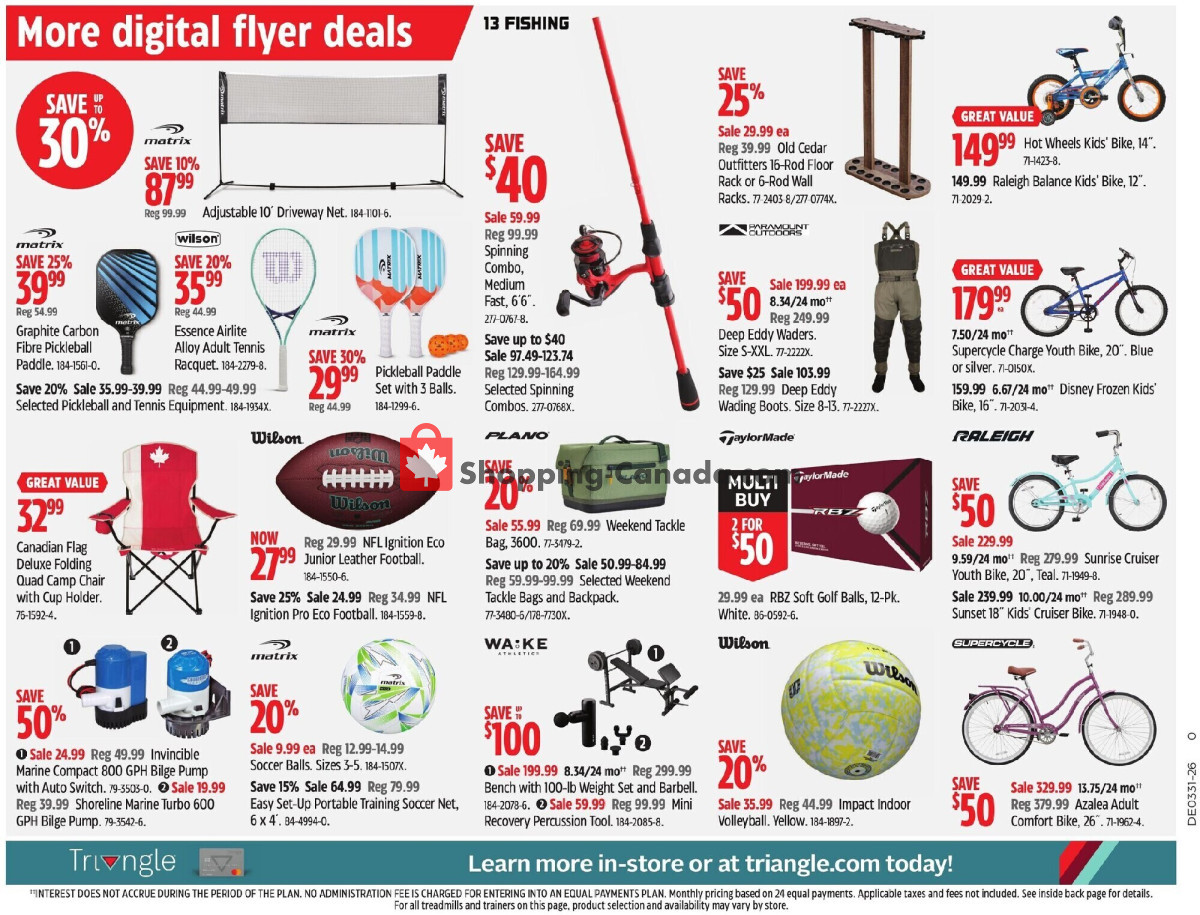 Canadian Tire flyer from Friday July 31, 2026 to Thursday August 6, 2026 - page 58