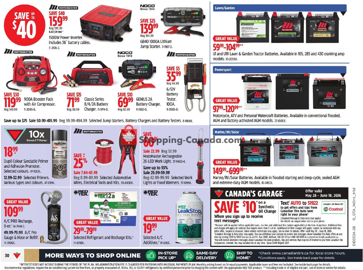 Canadian Tire flyer from Friday June 12, 2026 to Sunday June 21, 2026 - page 41