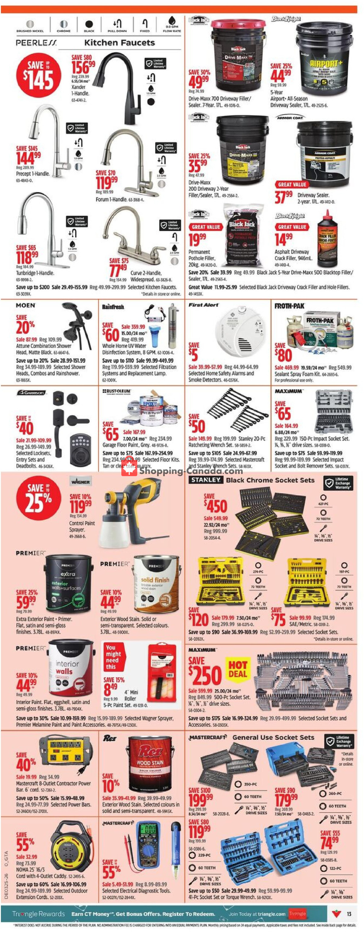 Canadian Tire flyer from Thursday June 18, 2026 to Sunday June 28, 2026 - page 13