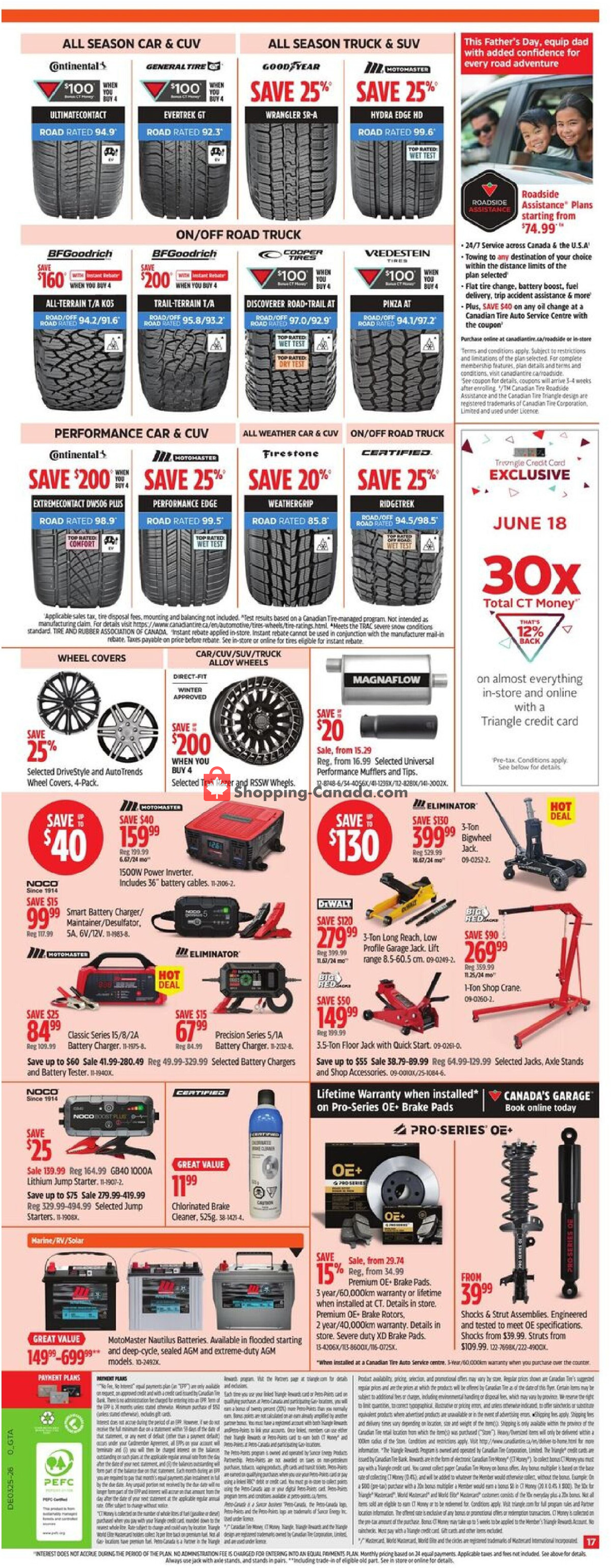 Canadian Tire flyer from Thursday June 18, 2026 to Sunday June 28, 2026 - page 17