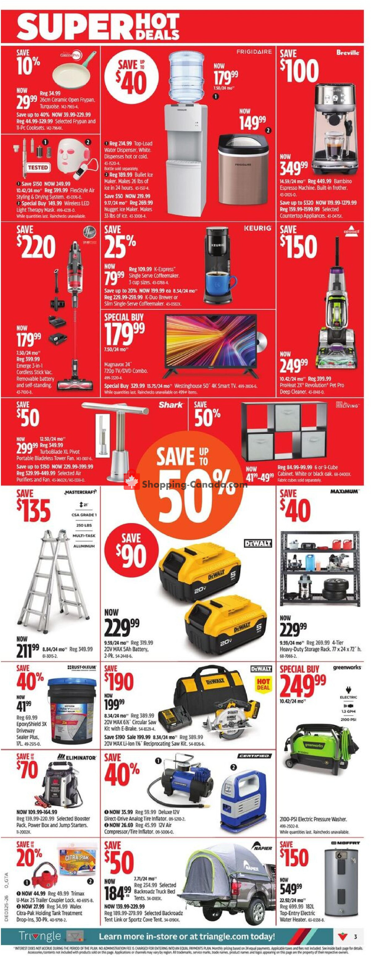Canadian Tire flyer from Thursday June 18, 2026 to Sunday June 28, 2026 - page 3