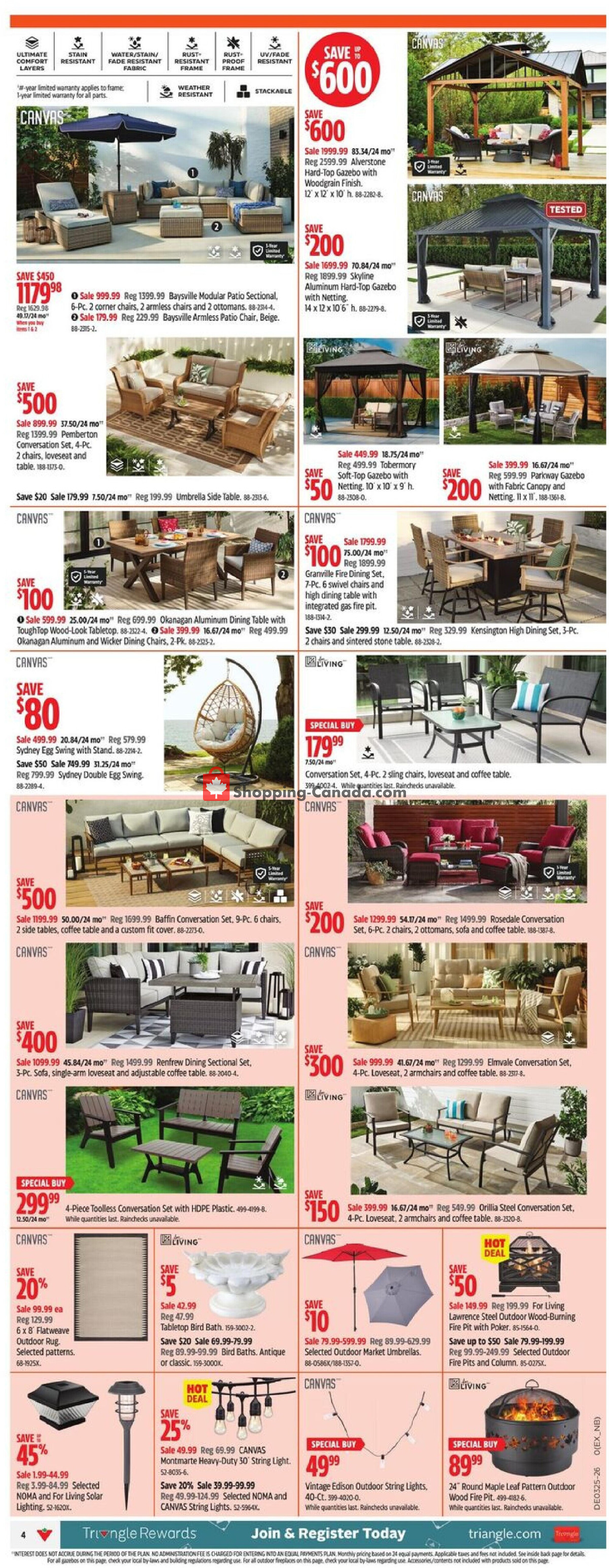 Canadian Tire flyer from Thursday June 18, 2026 to Sunday June 28, 2026 - page 4