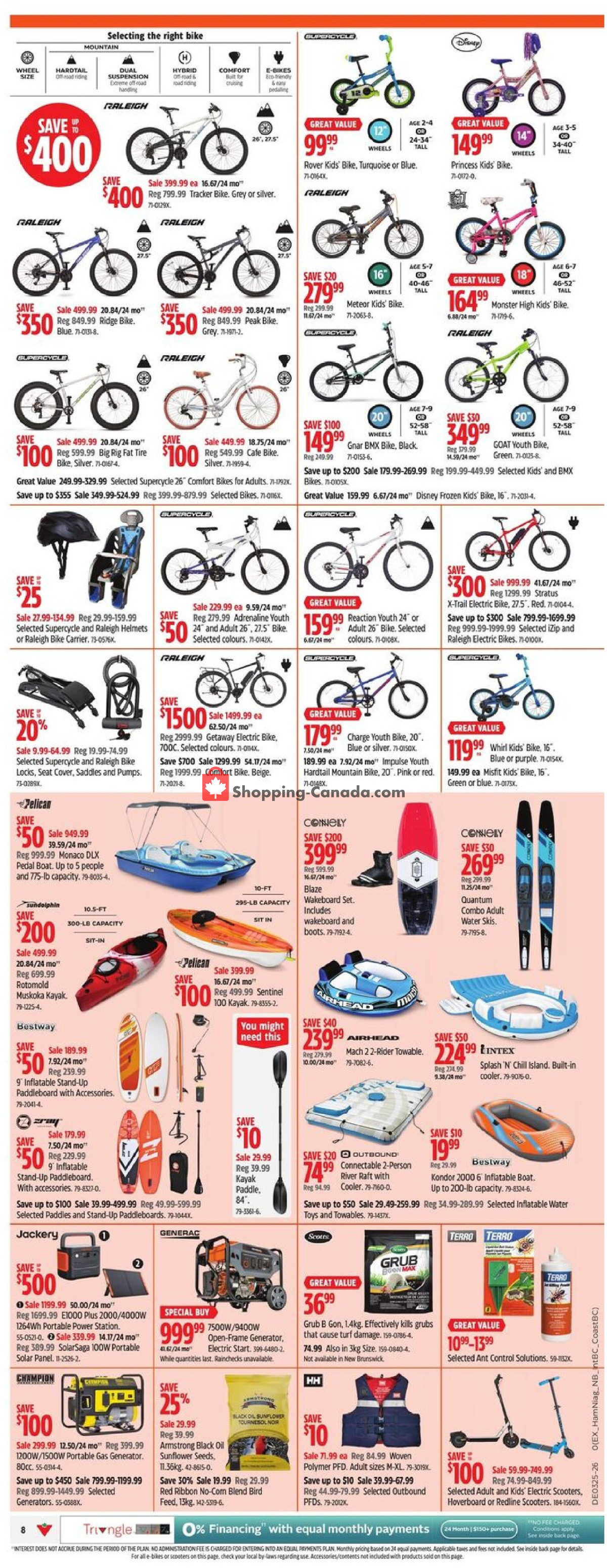 Canadian Tire flyer from Thursday June 18, 2026 to Sunday June 28, 2026 - page 8