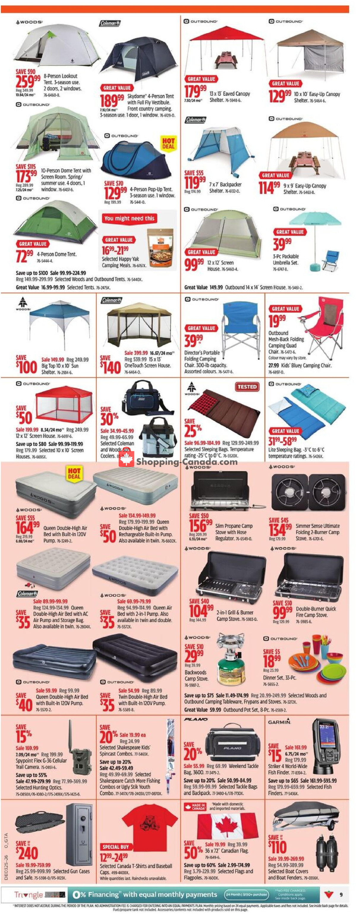 Canadian Tire flyer from Thursday June 18, 2026 to Sunday June 28, 2026 - page 9
