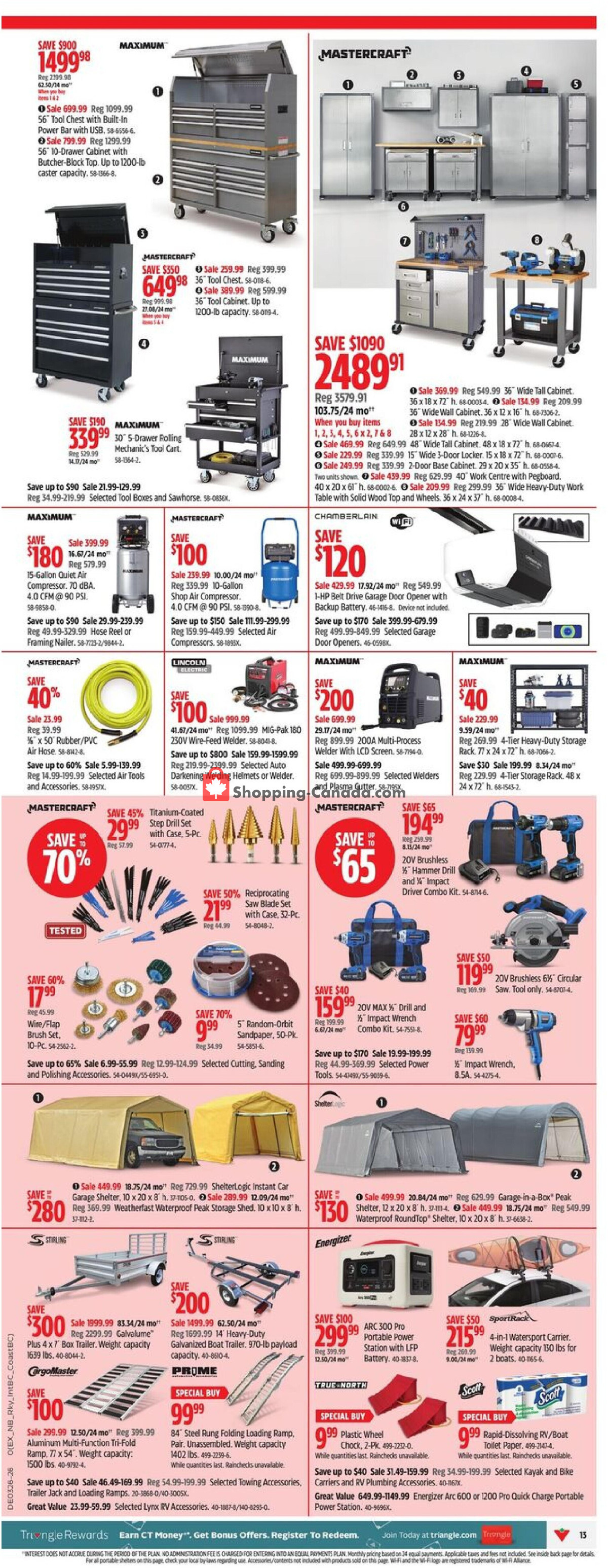 Canadian Tire flyer from Thursday June 25, 2026 to Thursday July 2, 2026 - page 13