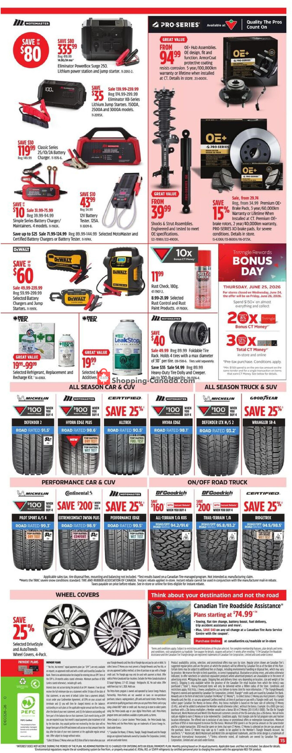 Canadian Tire flyer from Thursday June 25, 2026 to Thursday July 2, 2026 - page 15