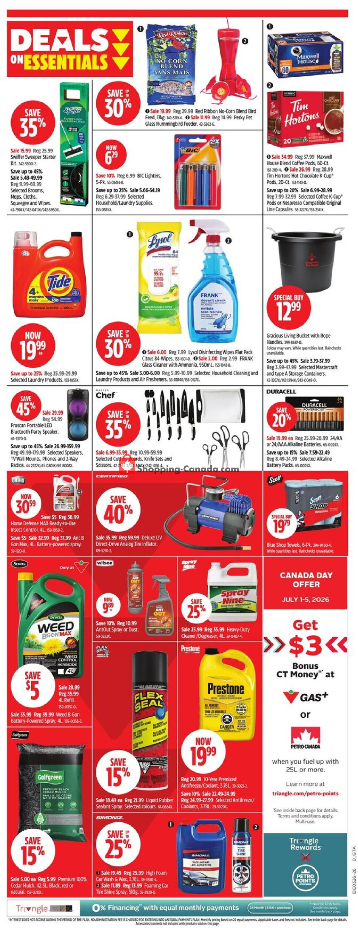 Canadian Tire flyer from Thursday June 25, 2026 to Thursday July 2, 2026 - page 16