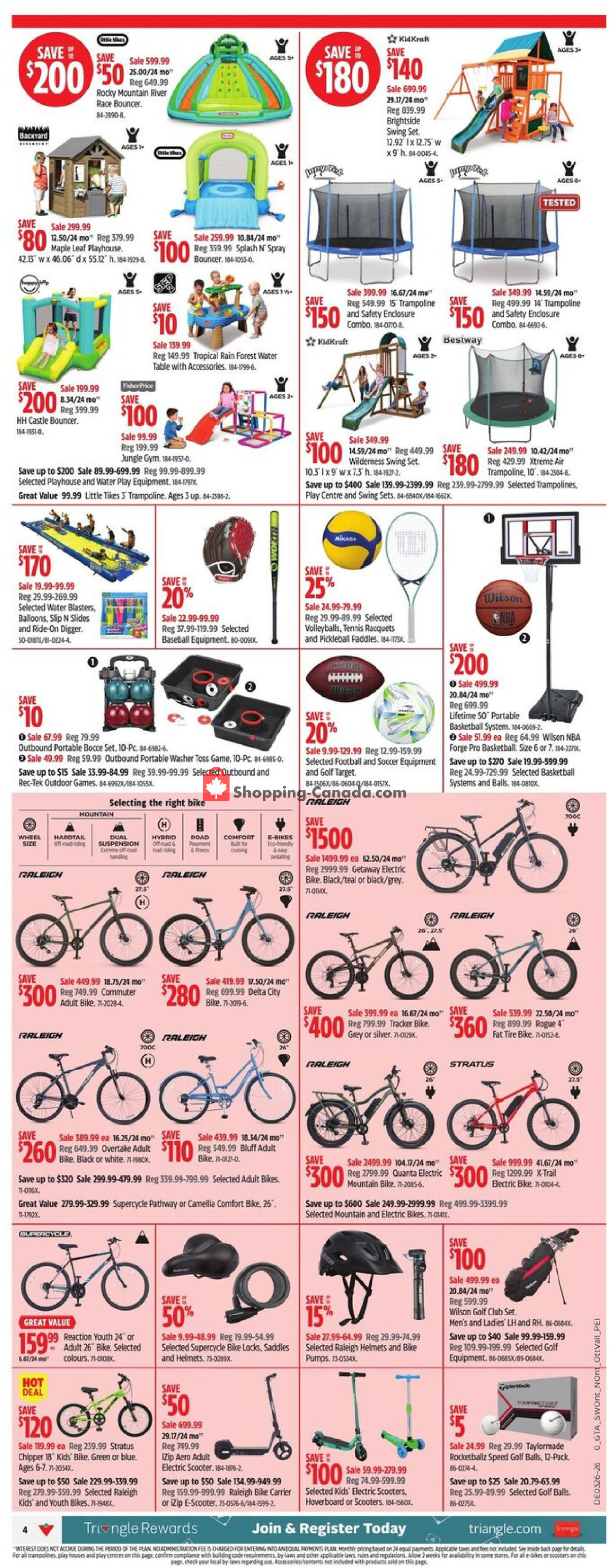 Canadian Tire flyer from Thursday June 25, 2026 to Thursday July 2, 2026 - page 4