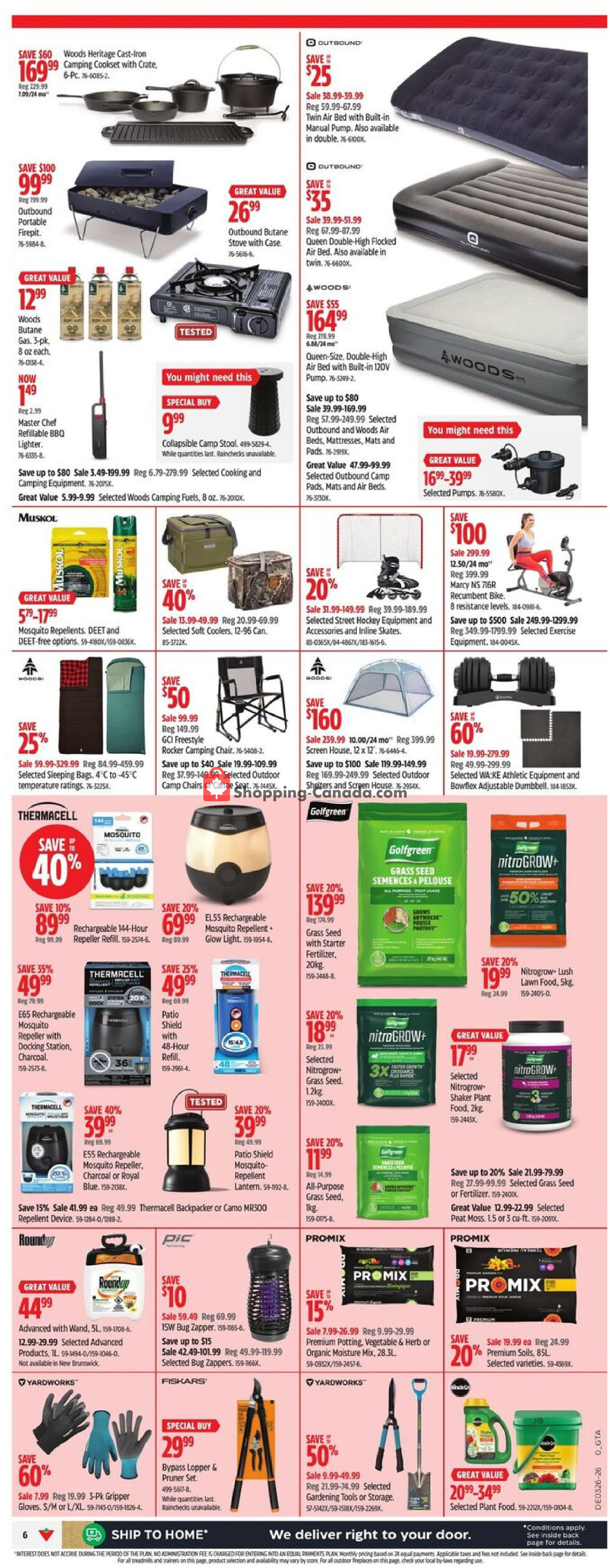 Canadian Tire flyer from Thursday June 25, 2026 to Thursday July 2, 2026 - page 6