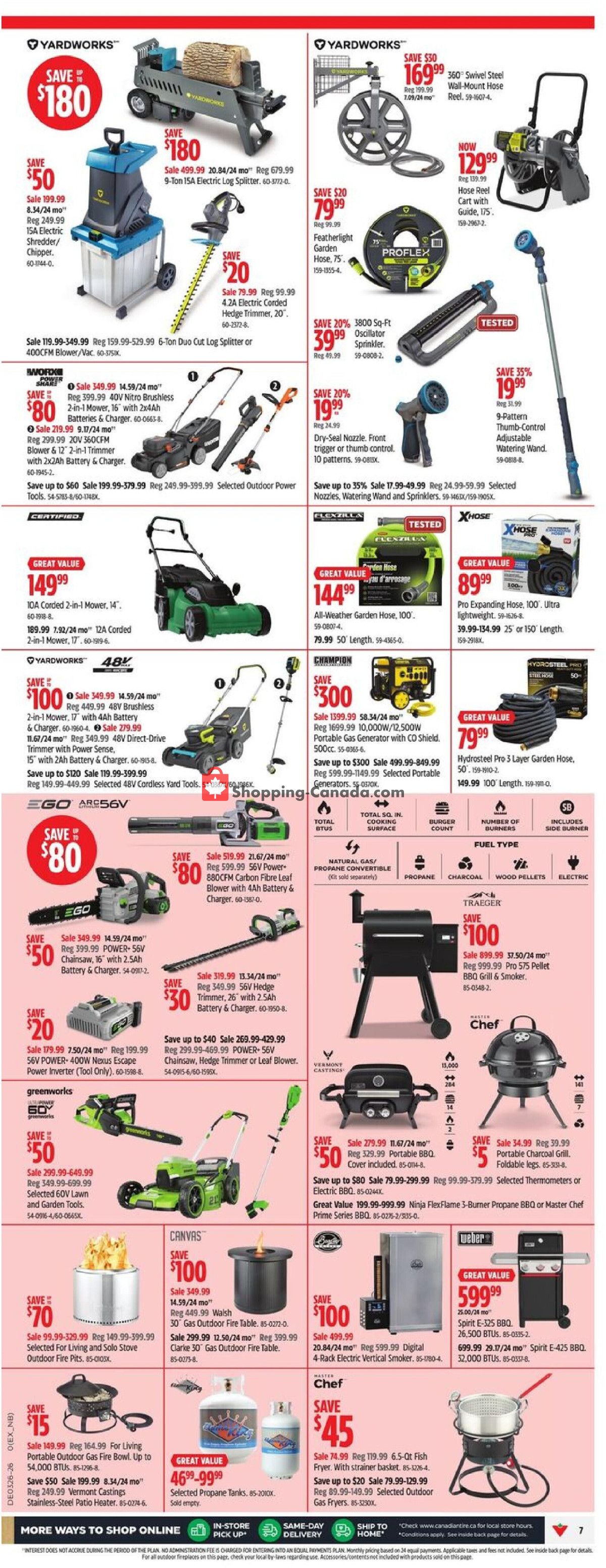 Canadian Tire flyer from Thursday June 25, 2026 to Thursday July 2, 2026 - page 7